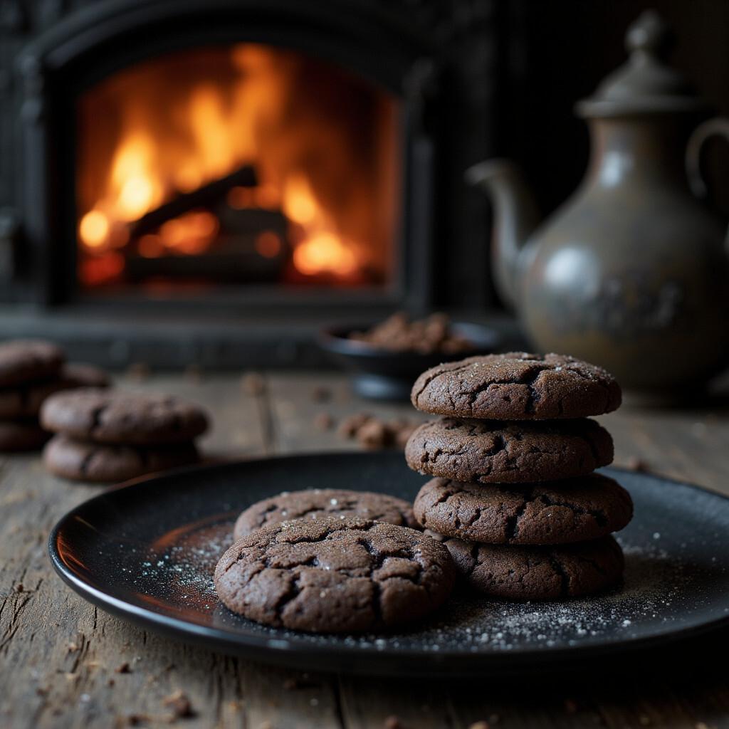 Whispering Hearth Black Treacle Cookies