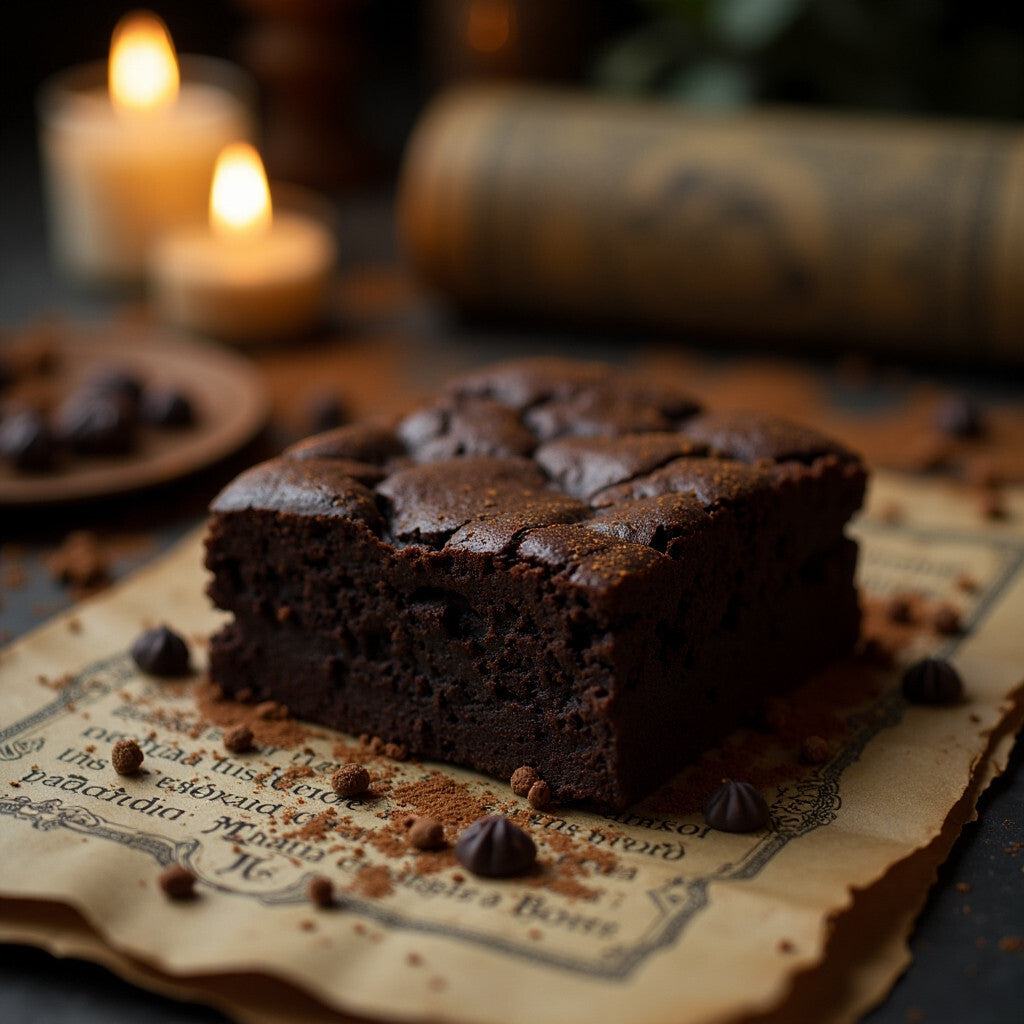 Black Chocolate Voodoo Brownies