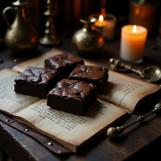 Black Chocolate Voodoo Brownies