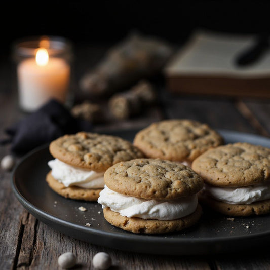 Spellbound Oatmeal Cream Cookie Pies