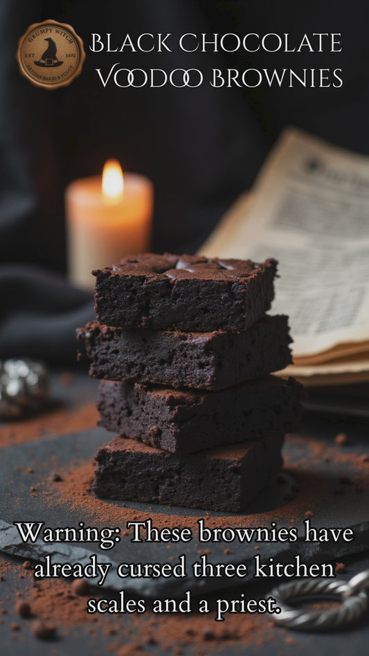 Black Chocolate Voodoo Brownies